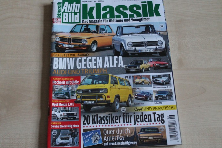 Deckblatt Auto Bild Klassik (06/2013)